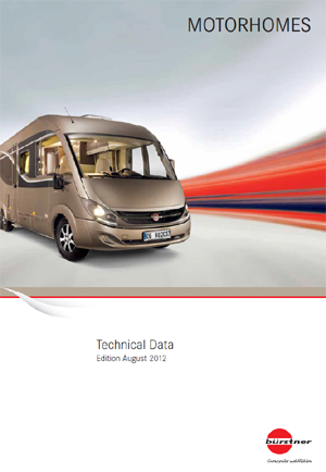 2013 Burstner Motorhome Technical Specification PDF Download