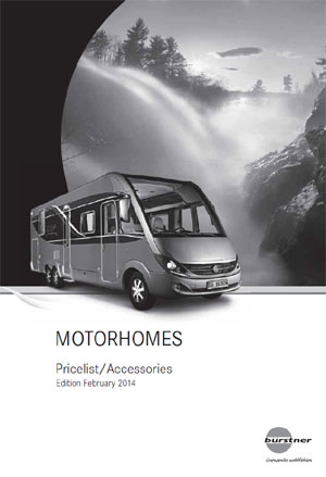 2014 Burstner Motorhome Pricelist PDF Download