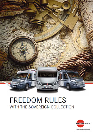 2015 Burstner Sovereign Collection Motorhome Brochure