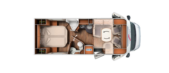 2015 Carthago C-Tourer T 150 Low-Profile Motorhome