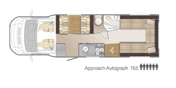 2016 Bailey Approach Autograph 745 Motorhome Layout Day