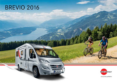 2016 Burstner Brevio Motorhome Brochure