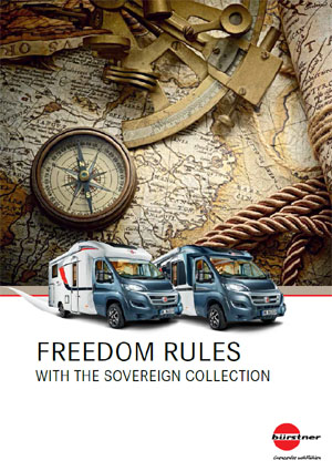 2016 Burstner Sovereign Collection Motorhome Brochure