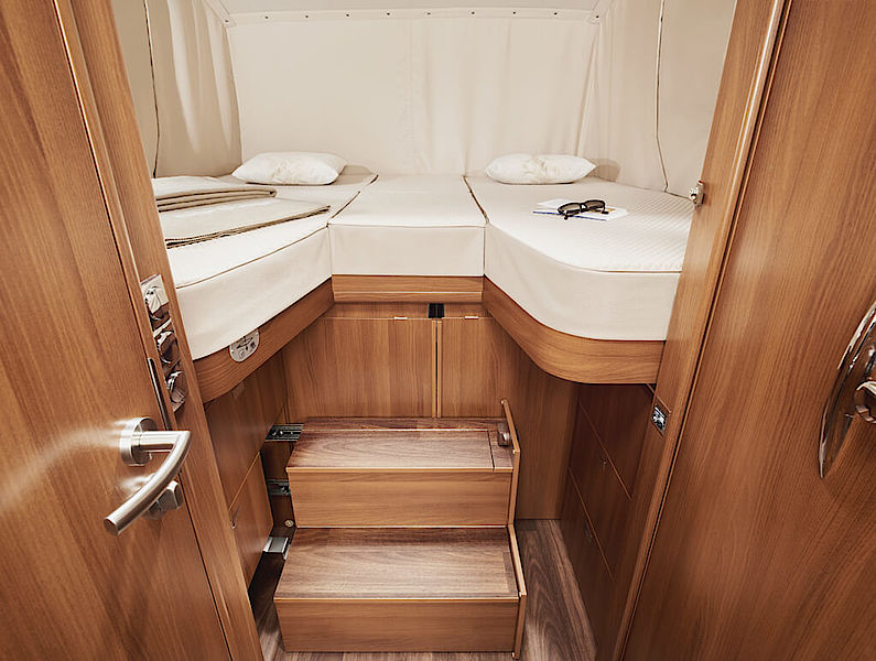 2019 Carthago Liner-for-Two Bed and Sleeping Area