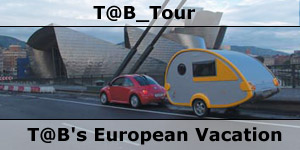 Tab Tour European Vacation in a Trea -drop Caravan