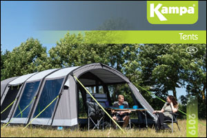 2019 Kampa Tents Catalog Cover