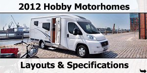 2012 Hobby Motorhome Models and Layouts 