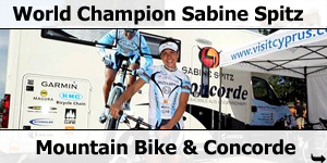 Concorde Sponsor Mountain Bike World Champpion Sabine Spitz Chamoionship Silver