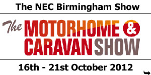2012 Caravan and Motorhome Show, NEC Birmingham