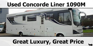 Used Concorde Liner 1090M Luxury Motorhome For Sale