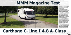 MMM Magazine Carthago C-Line I 4.8 A-Class Motorhome