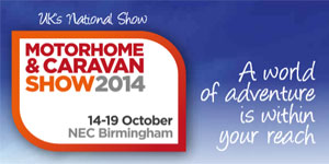 NEC Motorhome & Caravan Show October 2014