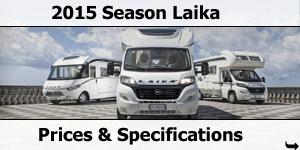 2015 Season Laika Specifications & Prices