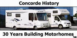 Concorde History - 30 Year sof Building Concorde Motorhomes
