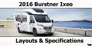 2016 Burstner Ixeo Motorhomes For Sale