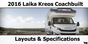 2016 Laika Kreos Coachbuilt Motorhomes Layouts