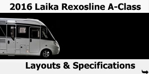 2016 Laika Rexosline A-Class Motorhomes Layouts