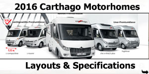 2016 Carthago Motorhomes For Sale