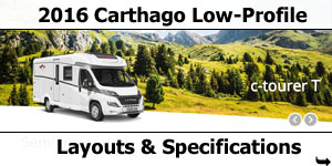 2016 Carthago Low-Profile Motorhomes For Sale