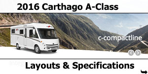 2016 Carthago A-Class Motorhomes For Sale