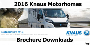 2016 Knaus Motorhomes Brochure Downloads