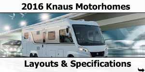 2016 Knaus Motorhomes For Sale