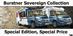 Burstner 2016 Sovereign Collection Special Editions