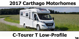 2017 Carthago C-Tourer T Low-Profile Motorhomes