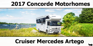 2017 Concorde Cruiser Mercedes-Benz Artego Motorhomes