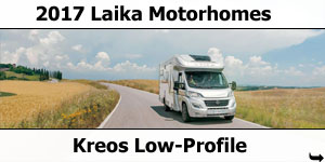 2017 Laika Kreos Low-Profile Motorhomes