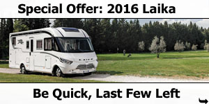 Special Offer: 2016 Laika A-Class Motorhomes