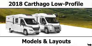 2018 Carthago Low-Profile Motorhomes