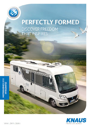 2018 Knaus A-Class Motorhome Brochure Downloads