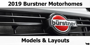2019 Burstner Motorhomes Models and Layouts