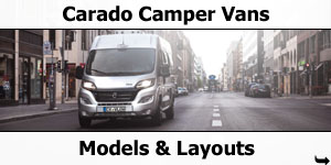 2019 Carado Camper Vans Models and Layouts