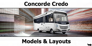 2019 Concorde Credo Models and Layouts