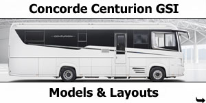 2019 Concorde Centurion GSI Models and Layouts