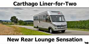 Carthago Liner-for-Two Now in Stock at Southdowns
