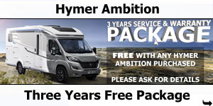 Hymer Ambition Free Warranty and Servicing Offer