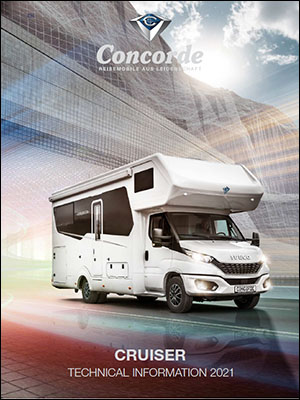 2021 Concorde Cruiser Motorhome Technical Specification Downloads