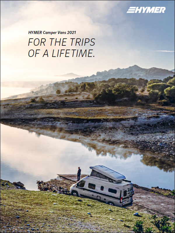 2021 Hymer Camper Vans Motorhome Brochure Downloads
