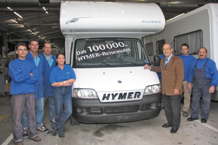 2004 Hymer 100000th Moorhome