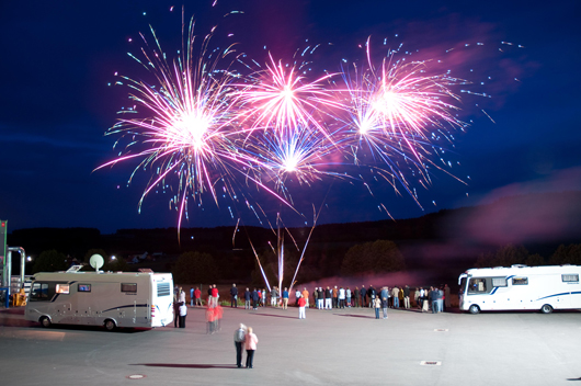 Concorde Factor Visit Event Fireworks 2010