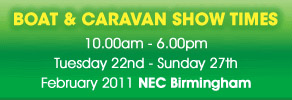 Boat and Caravan Show NEC Birmingham 2011 Logo