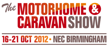The NCC Motorhome and Caravan Show NEC Birmingham October 2012 Logo