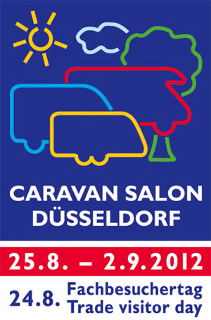 National Caravan Salon Dusseldorf Germany August September 2012 Logo
