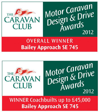 2012 Caravan Club Design and Drive Awards