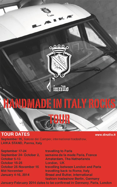 The Made in Italy Rocks Tour Scedule