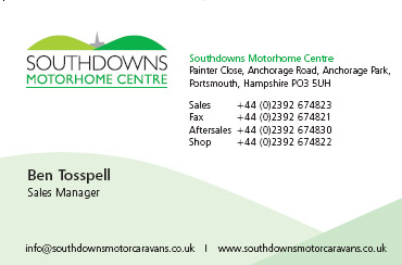 Southdowns Staff Contact Details Card