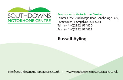 Southdowns Staff Contact Details Card